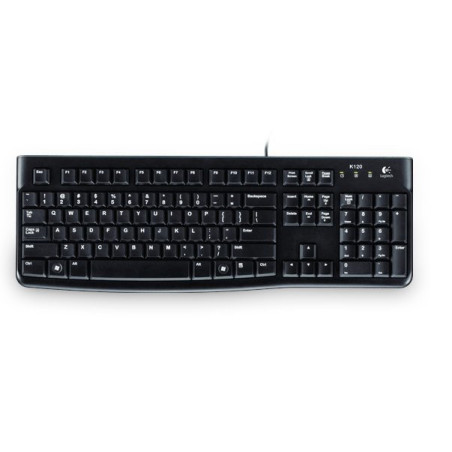Teclado logitech k120 usb negro aleman