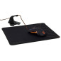 Alfombrilla gaming krom knout speed negro 320x270x3