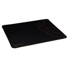 Krom Knout Speed Tappetino per mouse per gioco da computer Nero