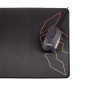Alfombrilla krom knout xl extended gaming para mouse raton y teclado 850 x 300 x 4 mm.