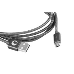 SilverHT 93639 cavo USB USB 2.0 1,5 m USB A Micro-USB A Grigio