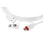 SilverHT 93640 cavo USB 1,5 m Lightning USB A Bianco SilverHT 93640 cavo USB 1,5 m Lightning USB A Bianco