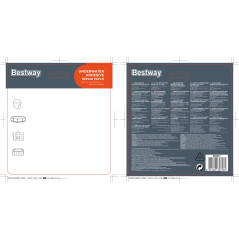 Bestway 62091 kit di riparazione per gonfiabili