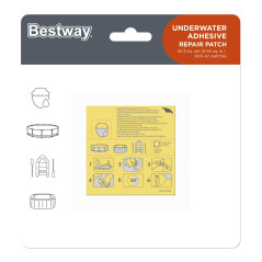 Bestway 62091 kit di riparazione per gonfiabili