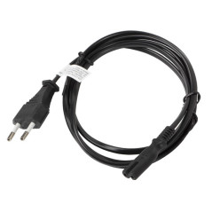Lanberg CA-C7CA-10CC-0018-BK cavo di alimentazione Nero 1,8 m Accoppiatore C7 CEE7 16