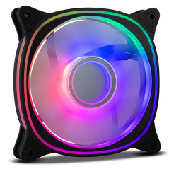 NOX NXHUMMERVFAN sistema di raffreddamento per computer Case per computer Ventilatore 12 cm Nero