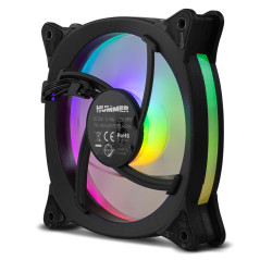 NOX NXHUMMERVFAN sistema di raffreddamento per computer Case per computer Ventilatore 12 cm Nero