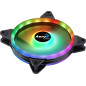 Ventilador de caja aerocool duo argb 140mm