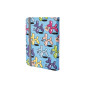 Funda universal silver ht para ebook 6 pulgadas case ballons blue metal