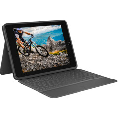 Funda logitech rugged folio negro con teclado para ipad 7 generacion