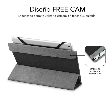 Funda subblim freecam case para tablet 10.1 pulgadas negro