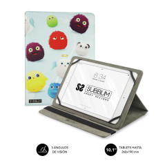 SUBBLIM SUB-CUT-4TC001 custodia per tablet 25,6 cm (10.1") Custodia a libro