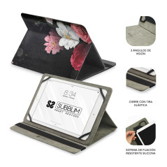 SUBBLIM SUBCUT-4TC011 custodia per tablet 27,9 cm (11") Custodia a libro Multicolore