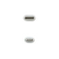 Cable lightning a usb tipo c nanocable 50cm -  macho - macho