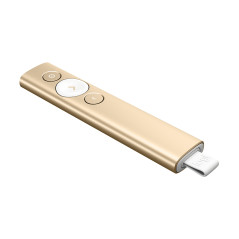 Logitech 910-004862 puntatore wireless Bluetooth/RF Oro