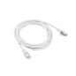 Latiguillo rj45 lanberg cat.6 ftp 0.5m fluke passed blanco