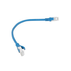 Latiguillo lanberg cat.6 utp 0.25m azul
