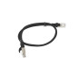 Latiguillo lanberg cat.6 utp negro 0.5 m