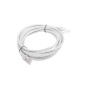 Latiguillo rj45 lanberg cat.6 utp 3m fluke passed gris