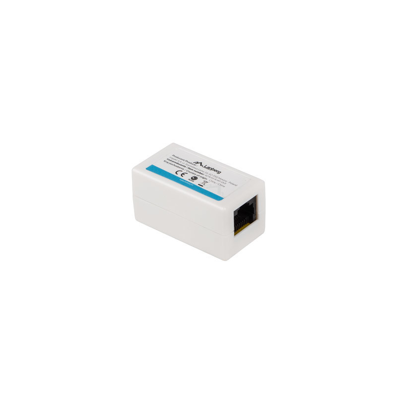 Adaptador cat6 lanberg utp rj45 hembra  - hembra