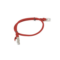 Latiguillo lanberg cat.6 utp 0.5m rojo
