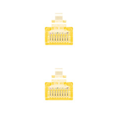 Nanocable 10.20.0400-L25-Y cavo di rete Giallo 0,25 m Cat6 U UTP (UTP)