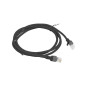Latiguillo lanberg cat.6 utp 1.5m negro