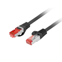 Lanberg PCF6-10CU-0025-BK cavo di rete Nero 0,25 m Cat6 F UTP (FTP)