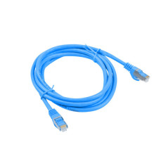 Latiguillo rj45 lanberg cat.6 ftp 1m fluke passed azul