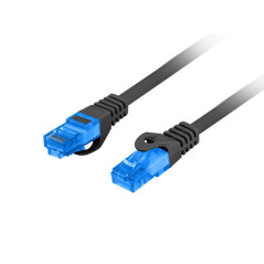 Lanberg PCF6A-10CC-0300-BK cavo di rete Nero 3 m Cat6a S FTP (S-STP)