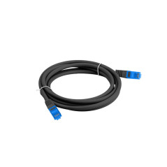 Lanberg PCF6A-10CC-0300-BK cavo di rete Nero 3 m Cat6a S FTP (S-STP)