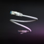 Latiguillo cable de red nanocable rj45 lszh cat.7 2m gris 600mhz -  2m -  awg26 -  gris