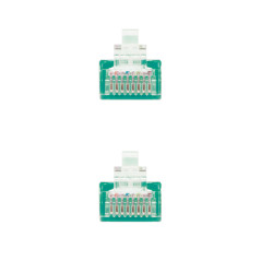 Nanocable 10.20.0400-L30-GR cavo di rete Verde 0,3 m Cat6 U UTP (UTP)