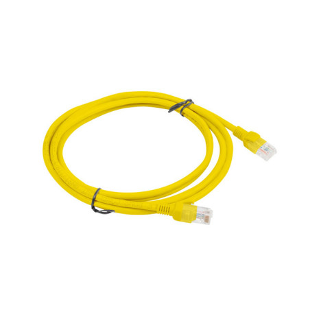 Latiguillo lanberg cat.6 utp 2m amarillo