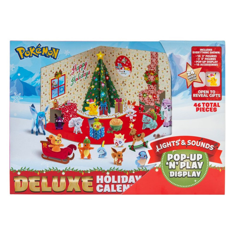 Calendario dell'Avvento deluxe Pokemon edizione limitata