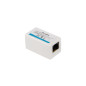 Adaptador lanberg cat5.e utp rj45 hembra - hembra