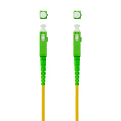 Latiguillo cable fibra optica mono nanocable sc - apc lszh amarillo 5m