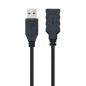 Cable usb tipo a 3.0 a usb tipo a 3.0 nanocable 1m negro macho - hembra