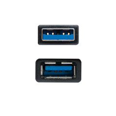 Nanocable 10.01.0901-BK cavo USB USB 3.2 Gen 1 (3.1 Gen 1) 1 m USB A Nero