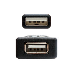 Nanocable 10.01.0211 cavo USB USB 2.0 5 m USB A Nero