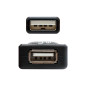 Cable amplificador de seal usb nanocable macho a hembra negro