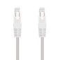 Latiguillo cable red utp cat.6 rj45 nanocable 3m blanco
