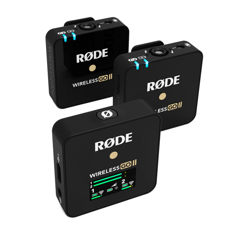 Microfono rode wireless go ii single usb tipo c - trs - 50hz - omnidirectional