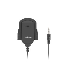 Microfono natec fox omnidireccional negro