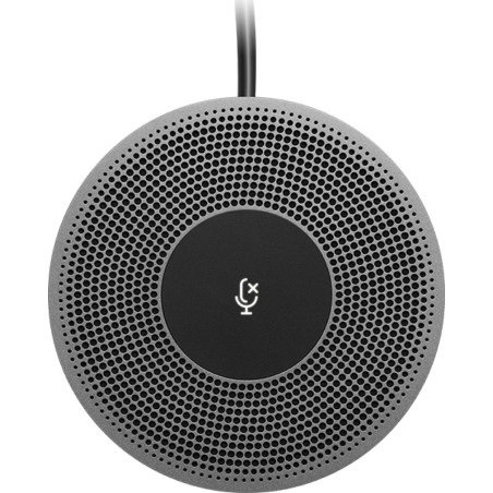 Logitech 989-000405 microfono Nero, Grigio Microfono da conferenza