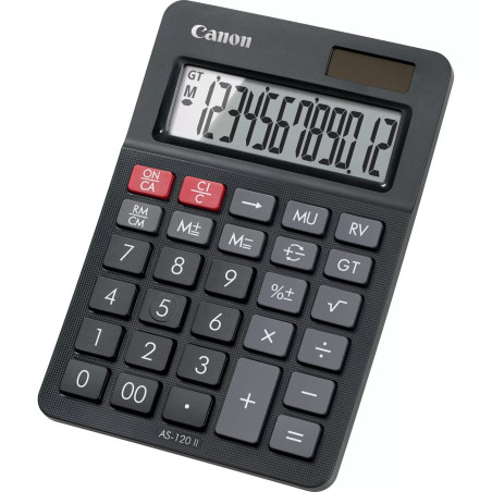 Calculadora canon sobremesa as - 120ii - 12 digitos