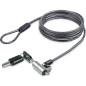 Cable seguridad tipo nano l - link con llave 1.8m.