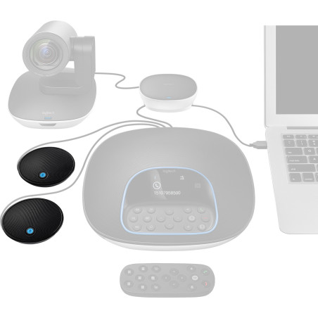 Logitech 989-000171 microfono Nero Microfono da tavolo
