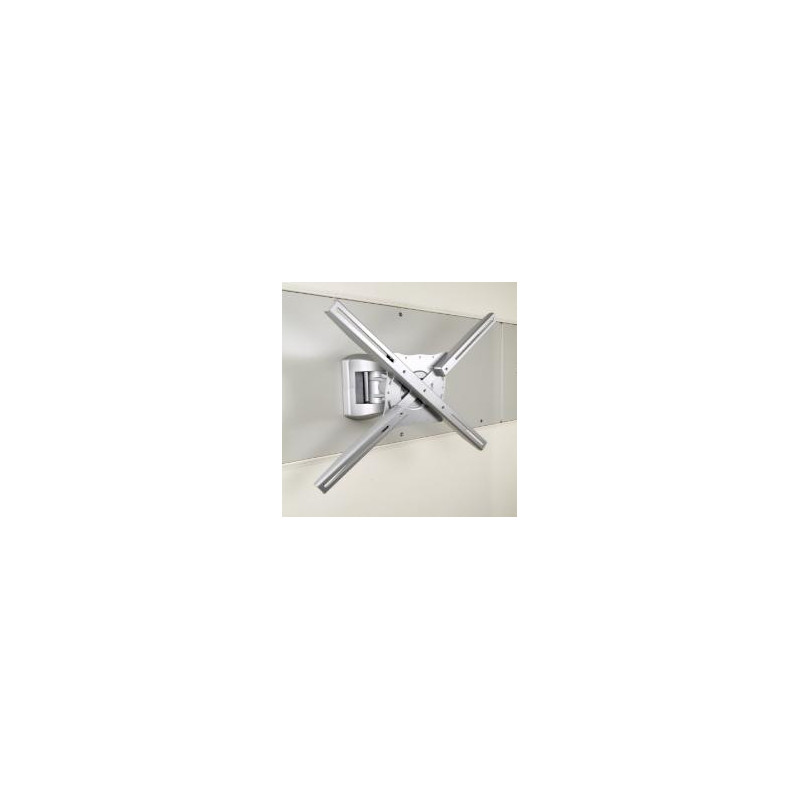 Soporte articulado de pared phoenix para pantalla tv rotacion  giro e inclinacion 20 hasta 35 kg gris metalizado