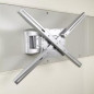 Soporte articulado de pared phoenix para pantalla tv rotacion  giro e inclinacion 20 hasta 35 kg gris metalizado